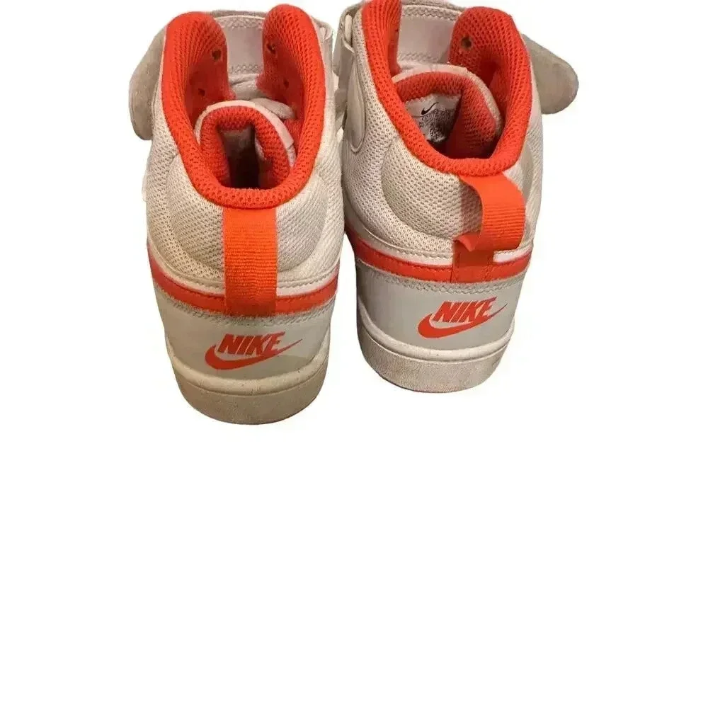NIKE CD5436-102 Court Vision Kid's Mid High Top Basketball Sneakers Size 5Y